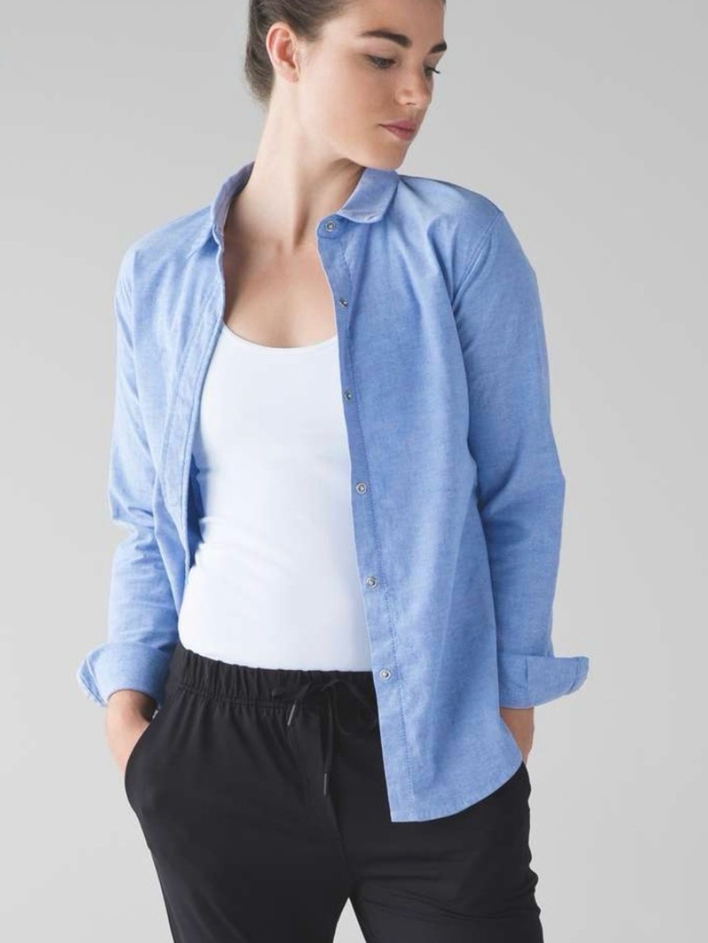 Lululemon Getaway Shirt Sz 8